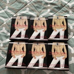 Body Language Panty Free Liners in Black and Cream